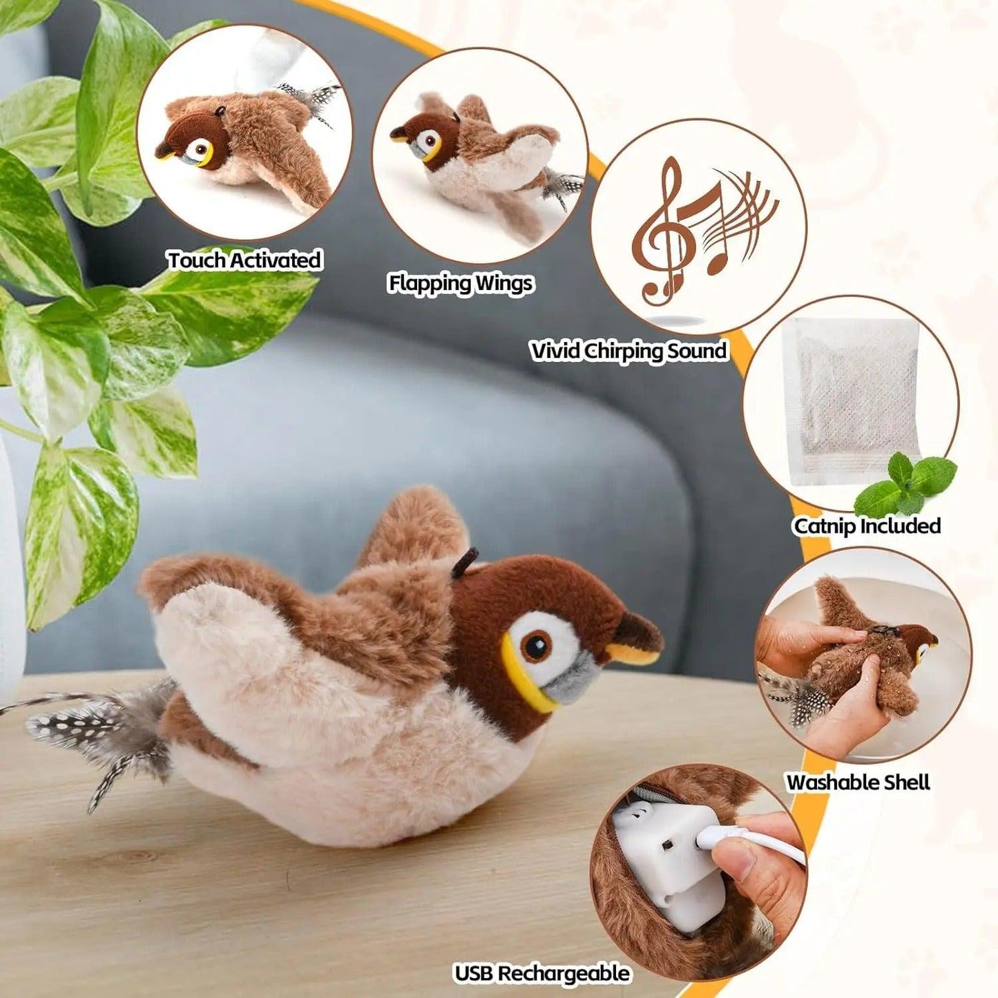 FlappyPaws - The Interactive Bird