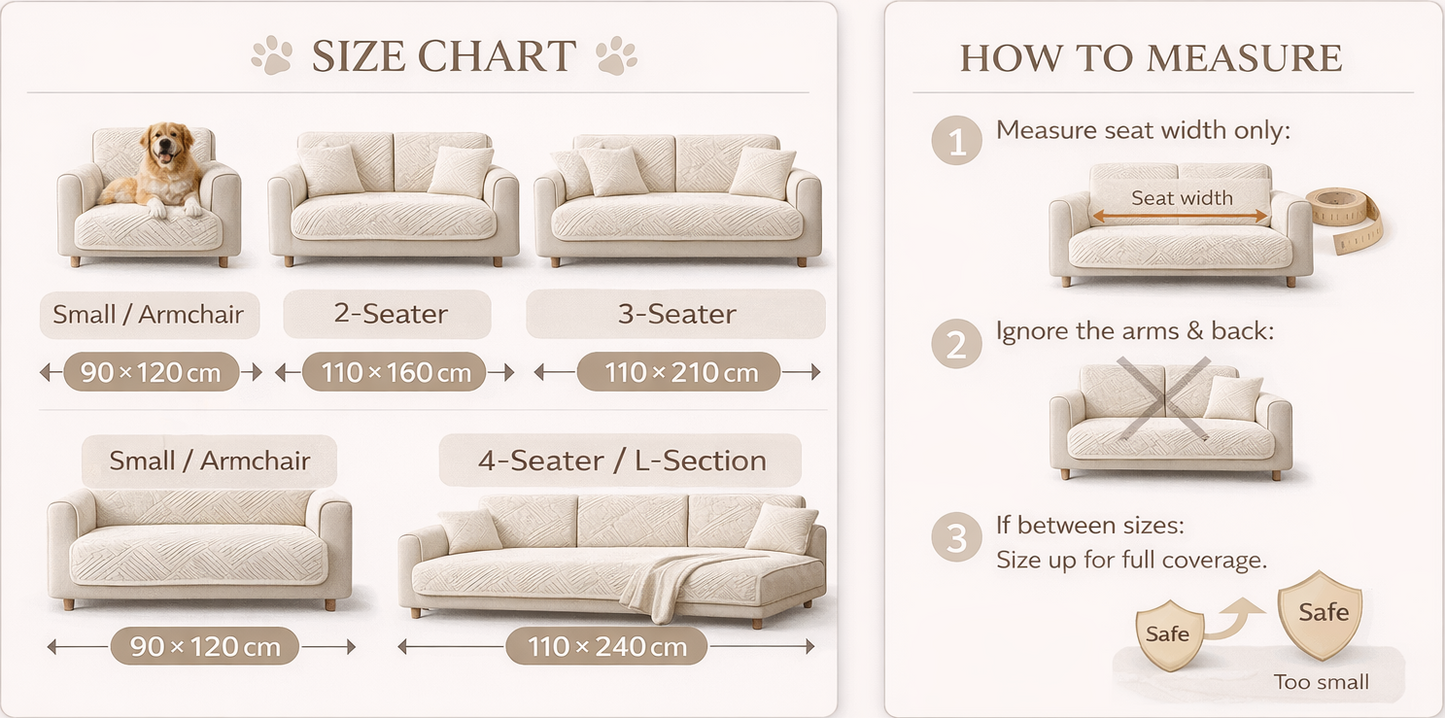 CozyGuard™ Couch Cover