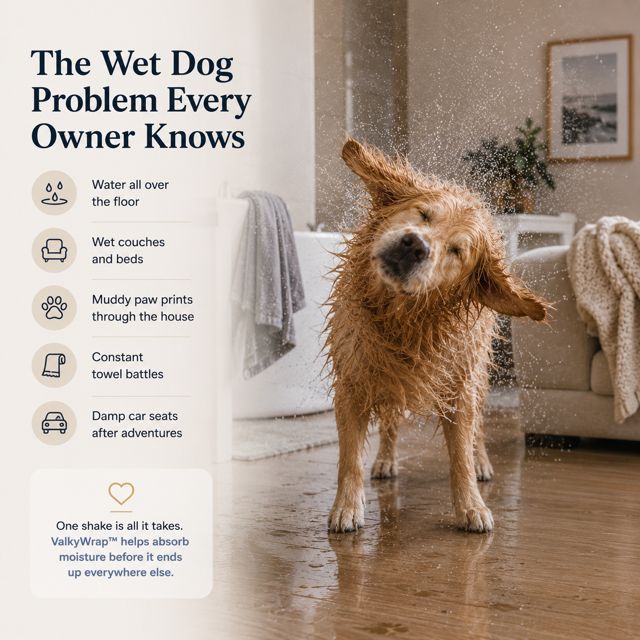 ValkyWrap™ — Quick-Dry Comfort Robe