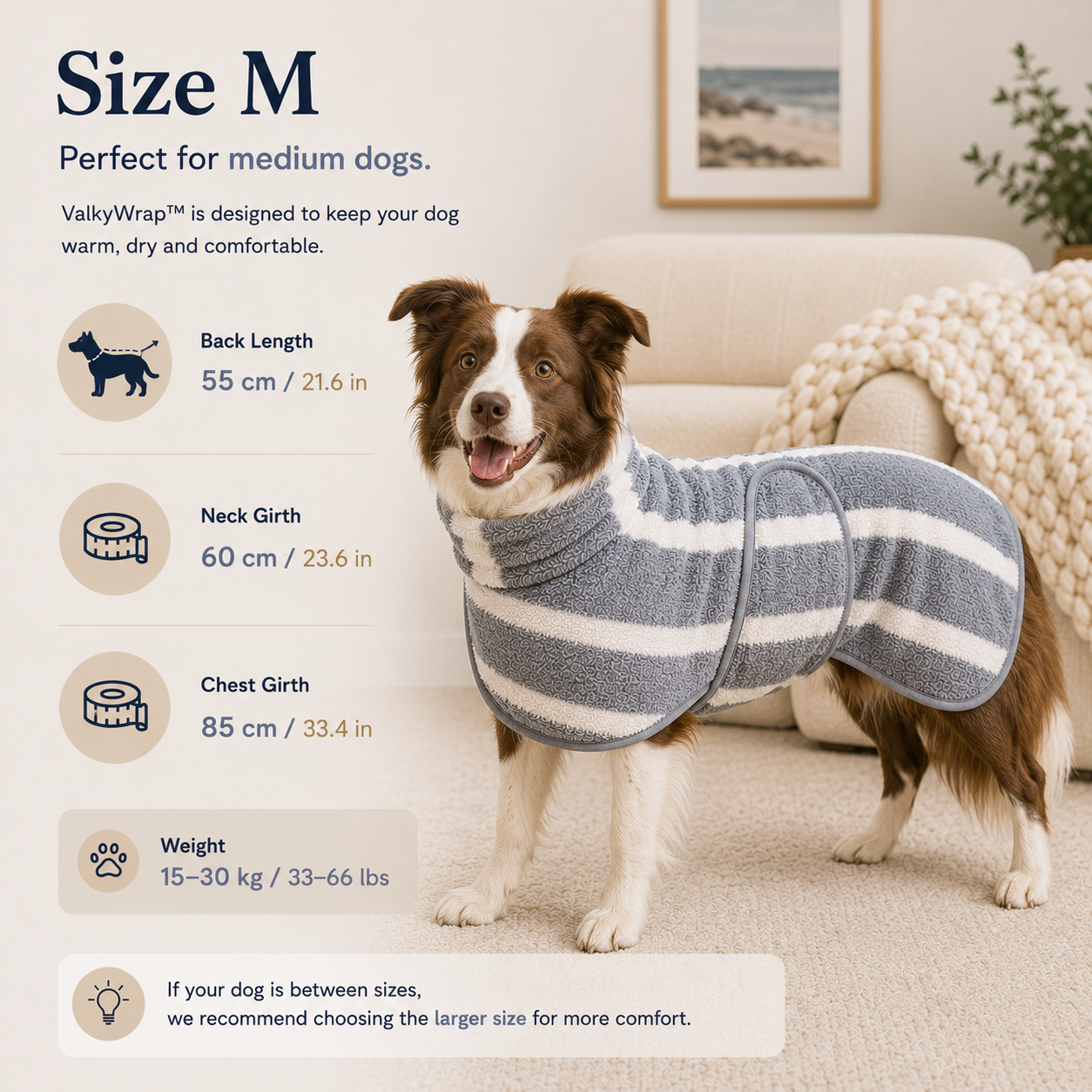 ValkyWrap™ — Quick-Dry Comfort Robe