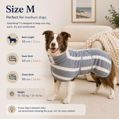 ValkyWrap™ — Quick-Dry Comfort Robe