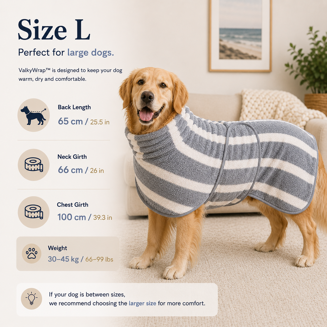 ValkyWrap™ — Quick-Dry Comfort Robe