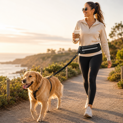 WalkFlow™ -Hands-Free Walking Leash