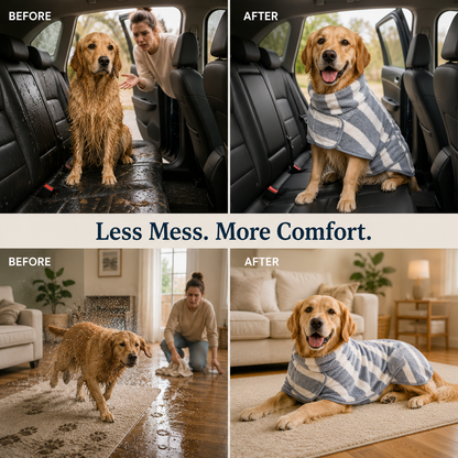 ValkyWrap™ — Quick-Dry Comfort Robe