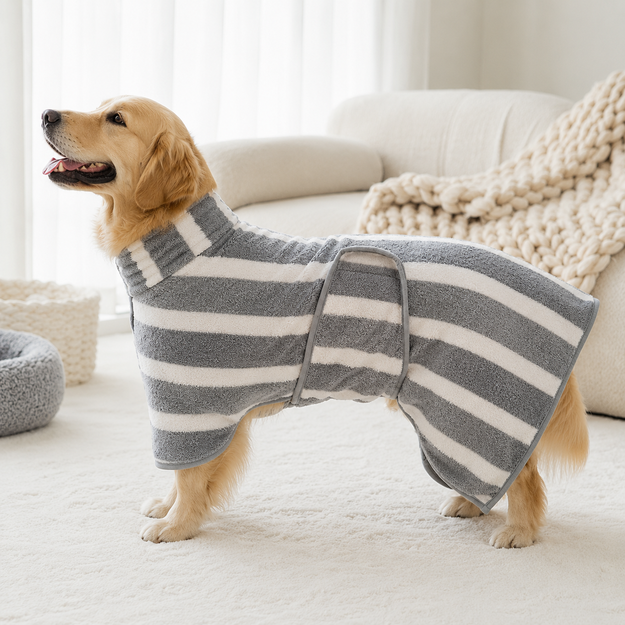 ValkyWrap™ — Quick-Dry Comfort Robe