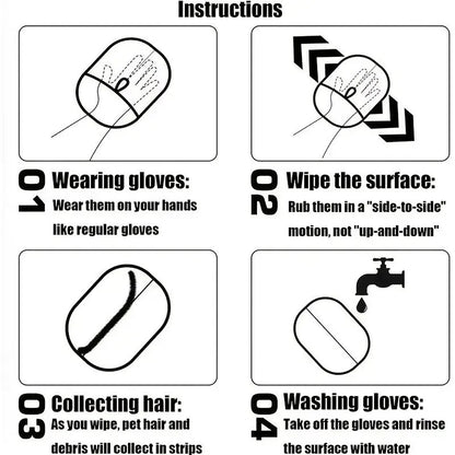 ValkyTouch™ – Pet Hair Removal Glove