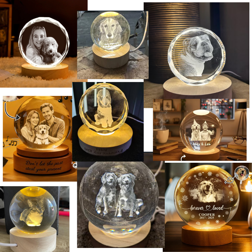 LumiPaw™ – Custom Pet Lamp