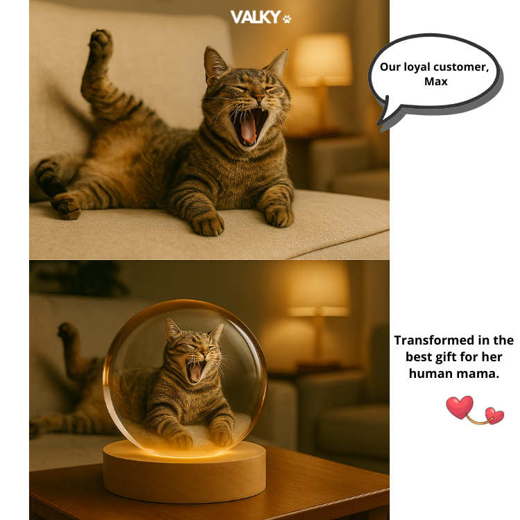 LumiPaw™ – Custom Pet Lamp