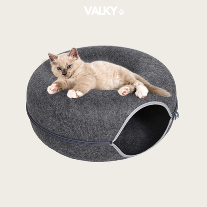ValkyCurl™ — The Calming Tunnel Bed