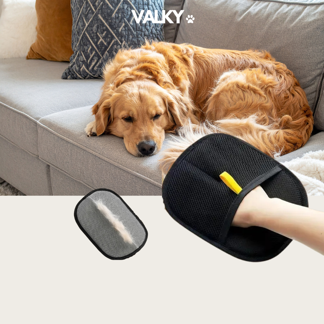 ValkyTouch™ – Pet Hair Removal Glove