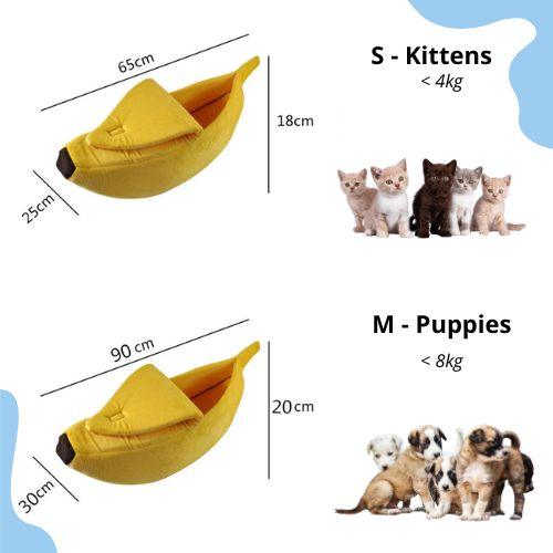 BananaNest - Cosy Pup Bed